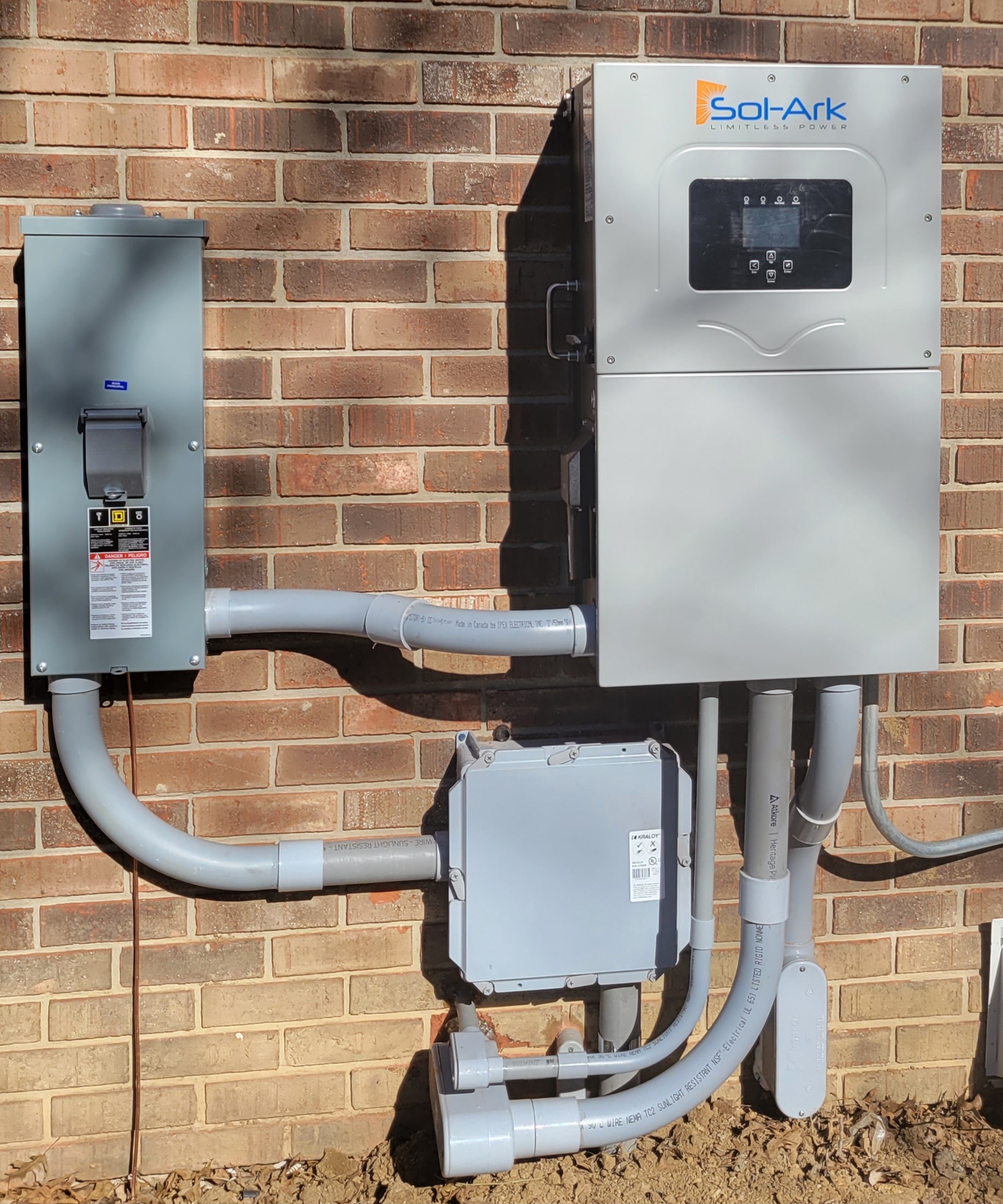 Sol-Ark hybrid inverter system