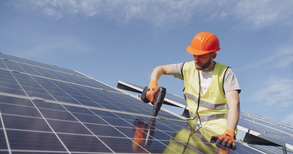 Solar panel installation services