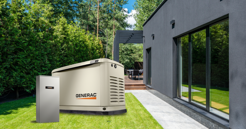 Generac generator install