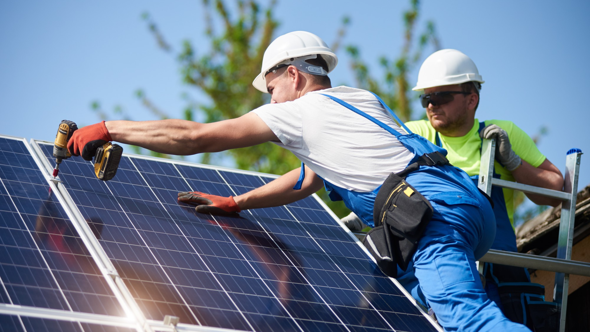 Solar panel installation