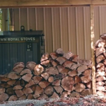outdoor wood stove