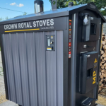 outdoor wood boiler installation