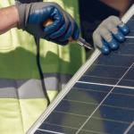 solar PV system installation