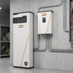solar battery storage installation