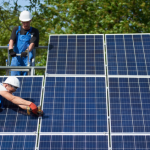 solar panel installation